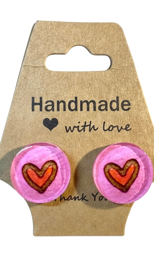 Valentine's Day Post Earrings