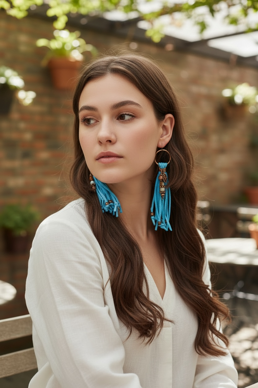 Wild Spirit Fringe Earrings