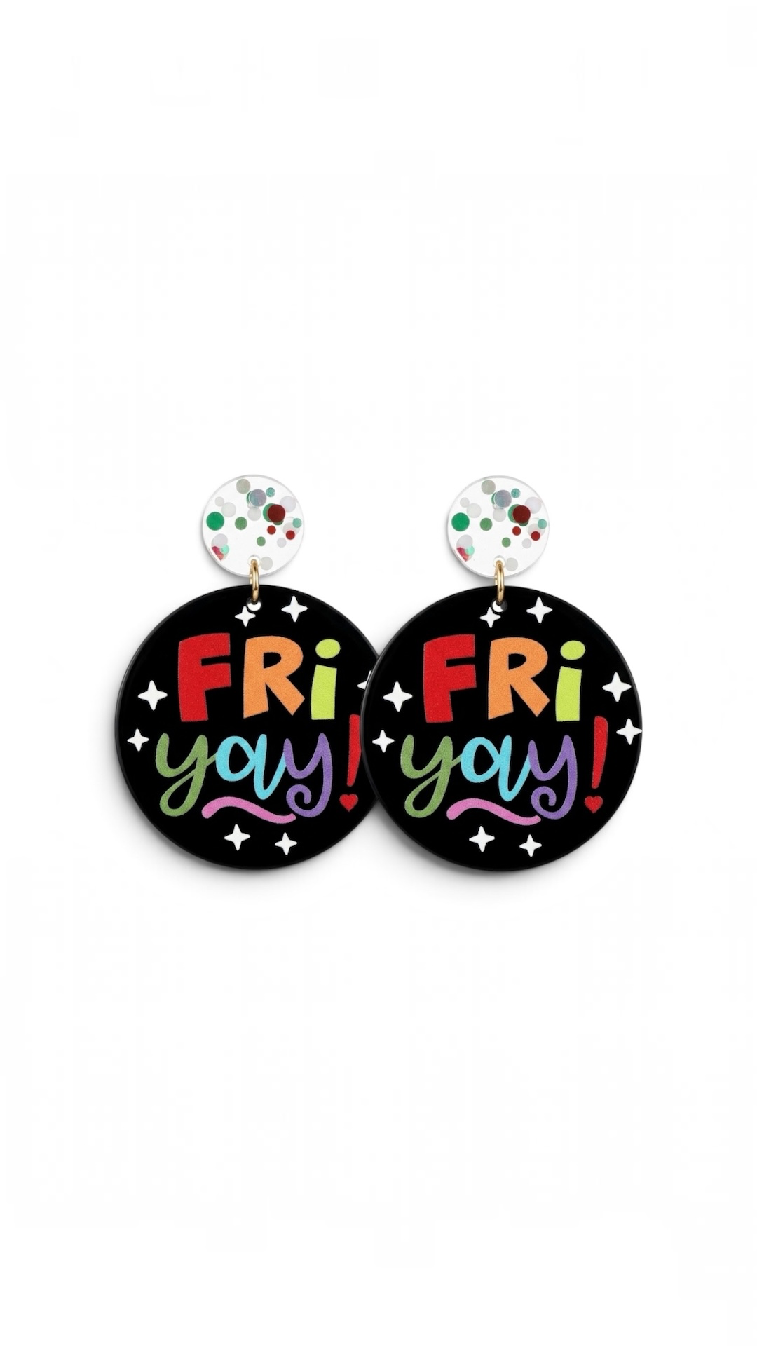 Fri-Yay Teacher Earrings