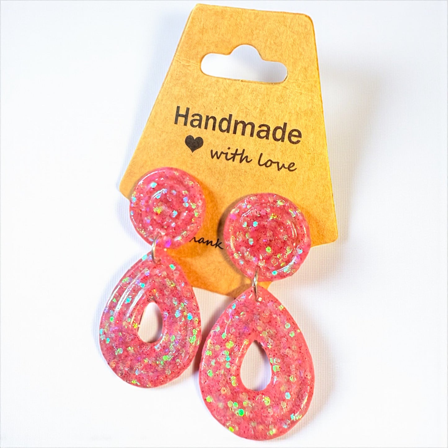 Aurora Glitter Drop Earrings