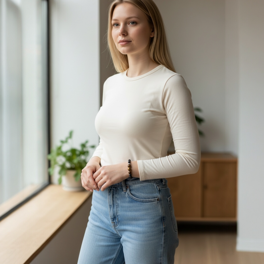 "Fearless Flame" – Tiger’s Eye & Lava Stone Confidence Bracelet