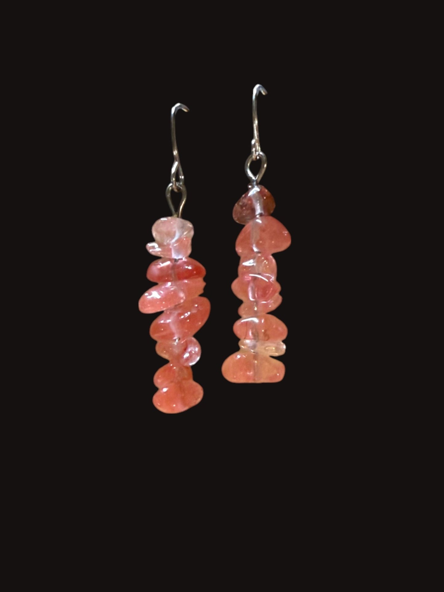 Gemstone Energy Drop Earrings | 12 Healing Stone Options | Handmade One of a Kind