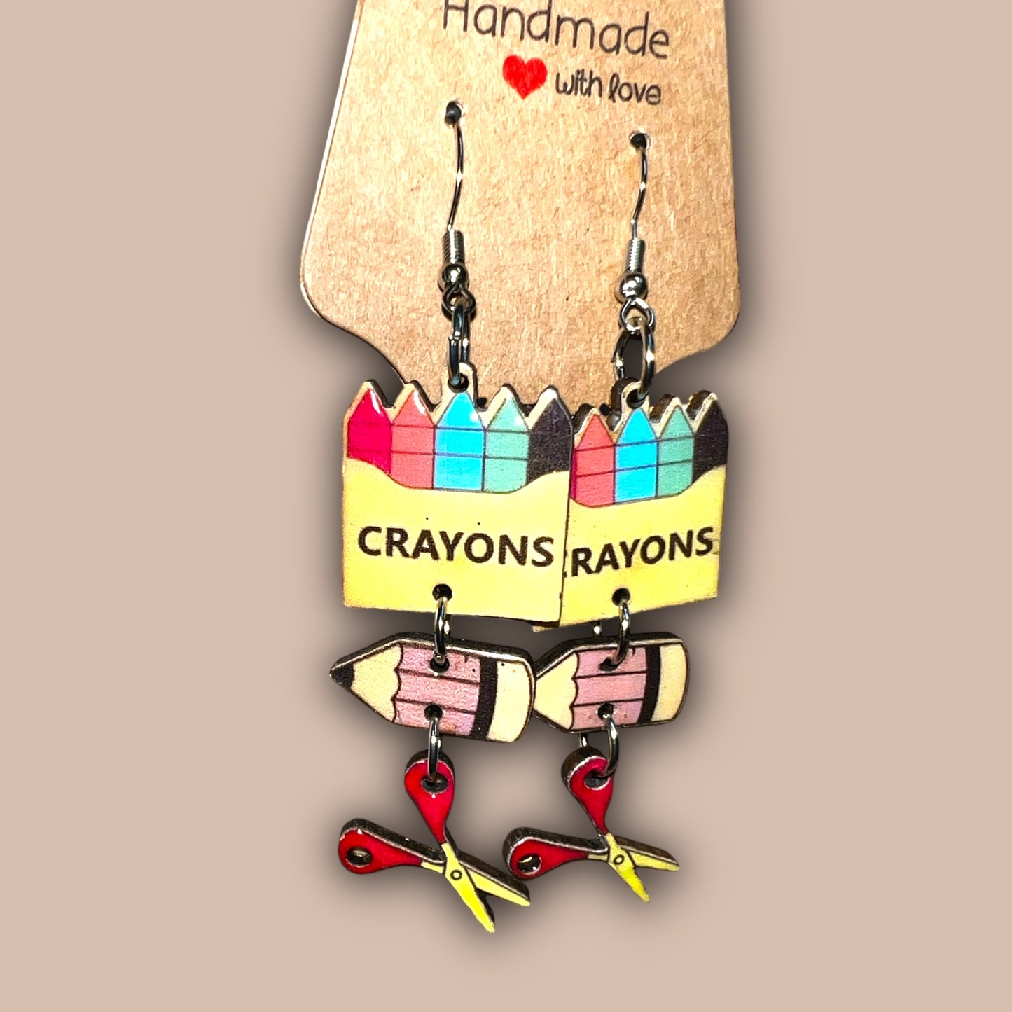 Teacher Earrings - General Designs