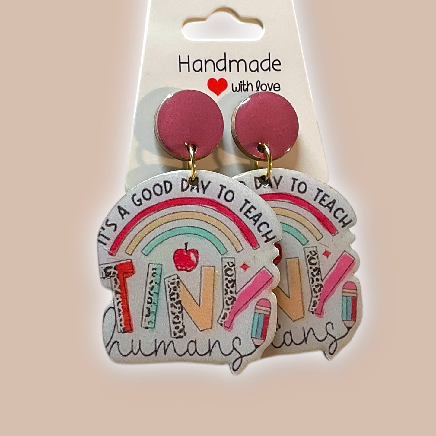Teacher Earrings - General Designs