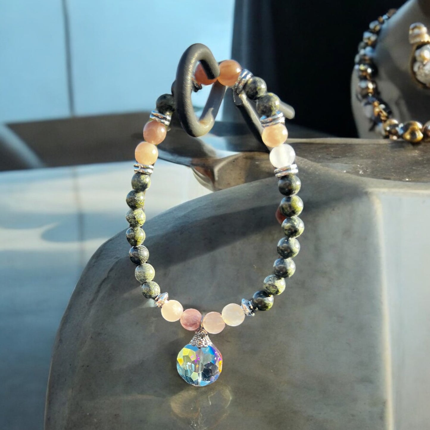 Mystic Twilight Charm Bracelet & Earring Set