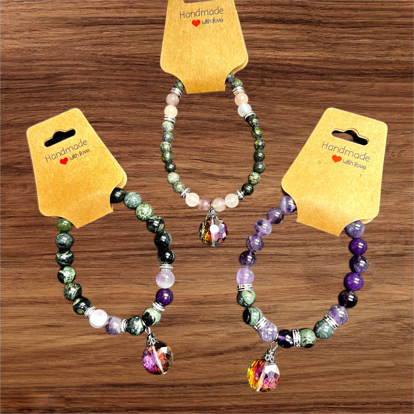 Mystic Twilight Charm Bracelet & Earring Set