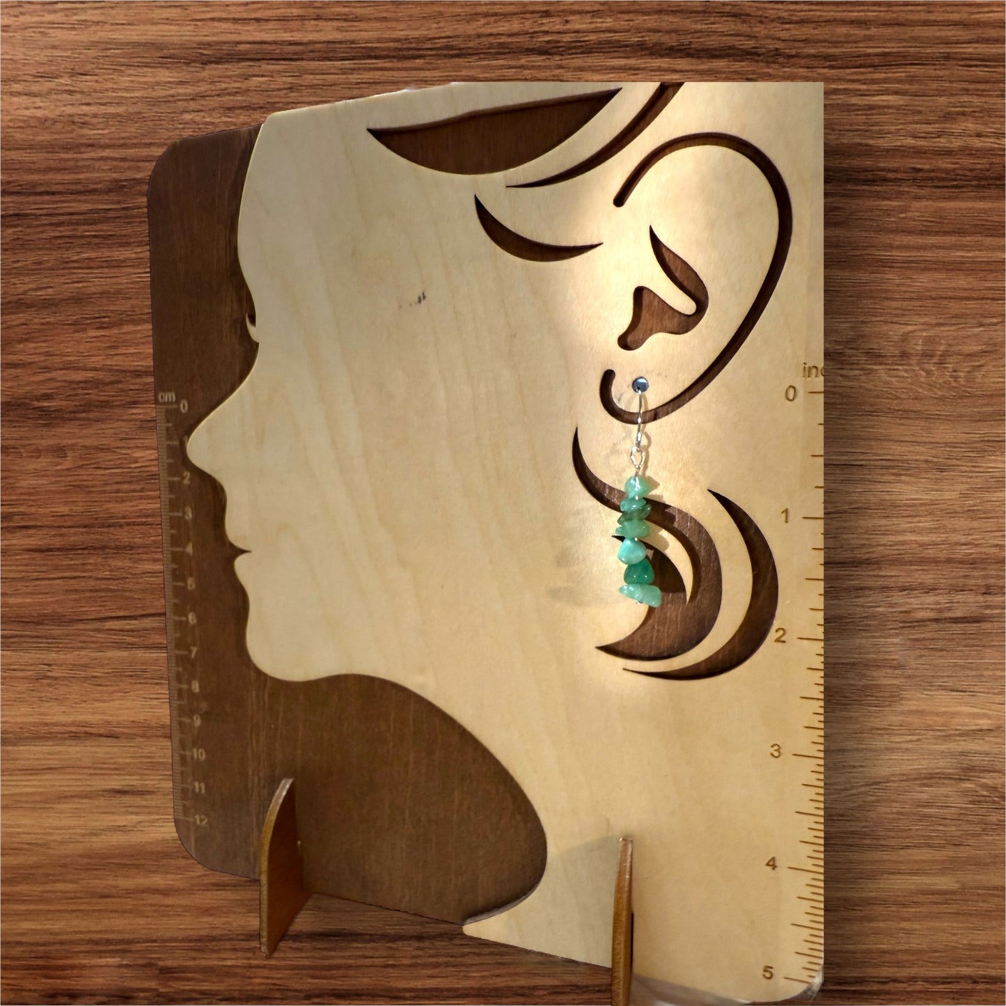Gemstone Energy Drop Earrings | 12 Healing Stone Options | Handmade One of a Kind