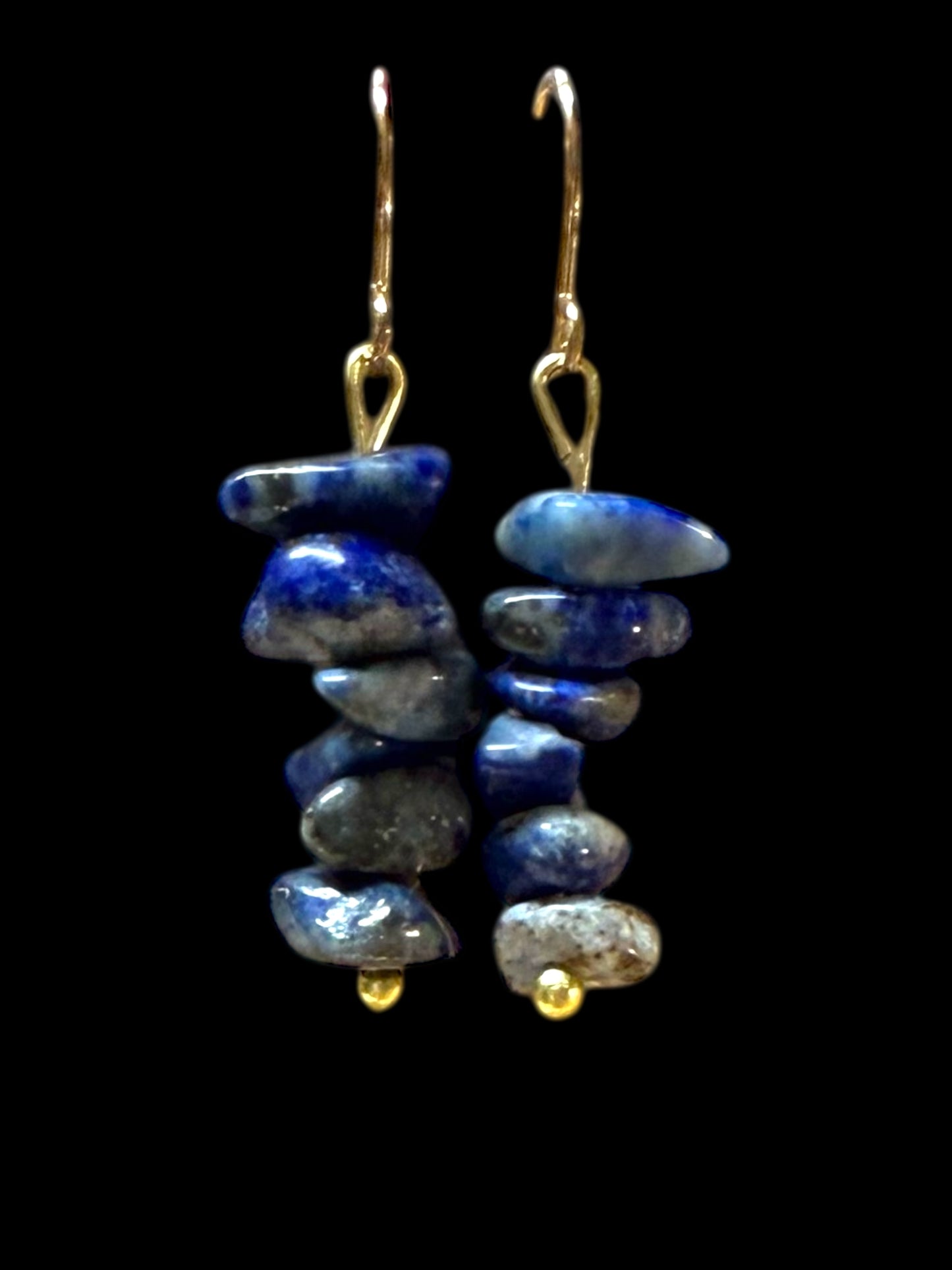 Gemstone Energy Drop Earrings | 12 Healing Stone Options | Handmade One of a Kind