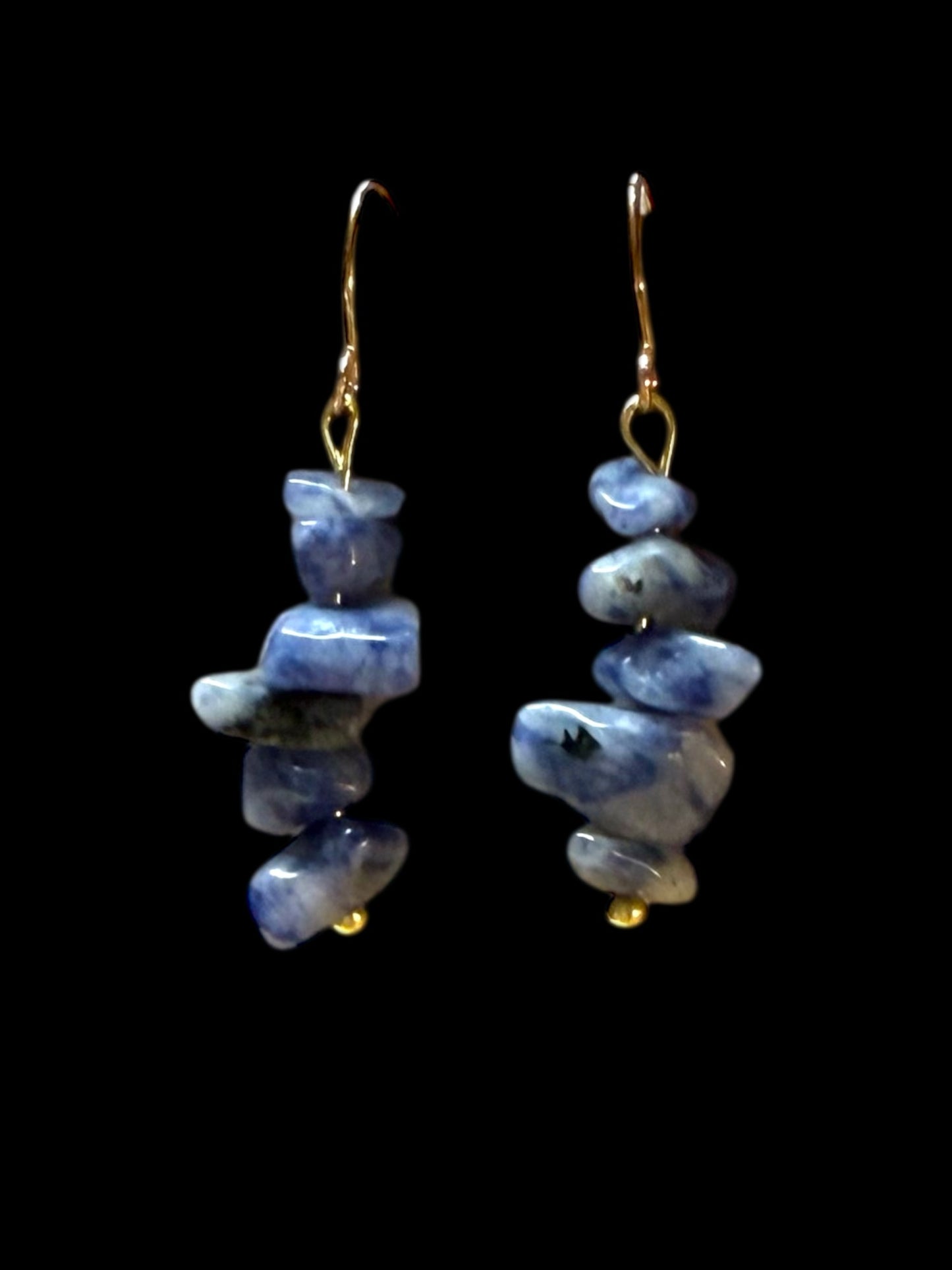 Gemstone Energy Drop Earrings | 12 Healing Stone Options | Handmade One of a Kind