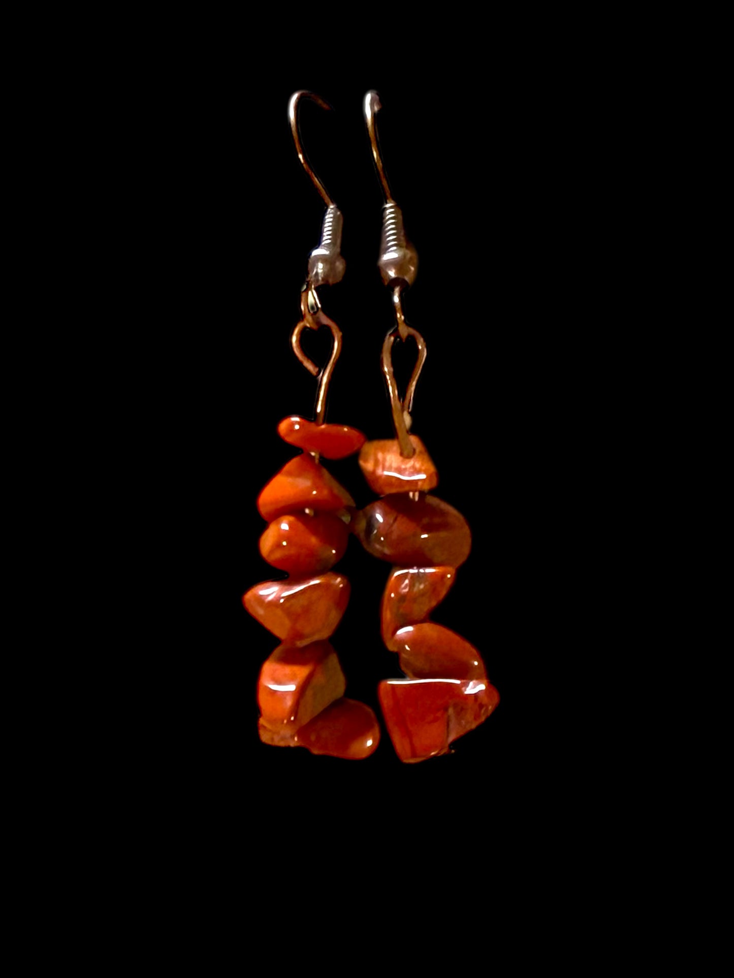 Gemstone Energy Drop Earrings | 12 Healing Stone Options | Handmade One of a Kind
