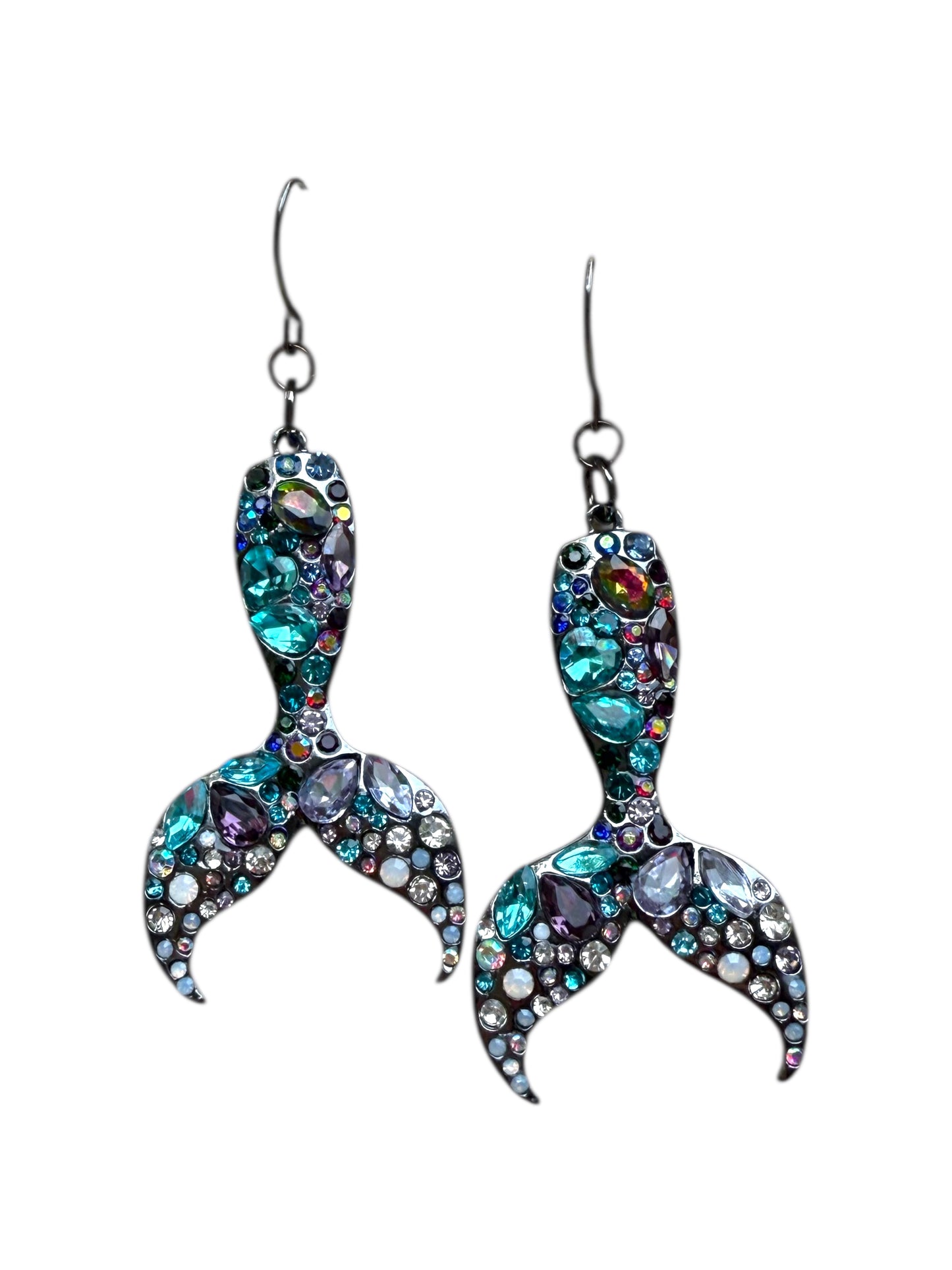 π§ββοΈ Mermaid Magic Tail Earrings β Ocean Sparkle Edition