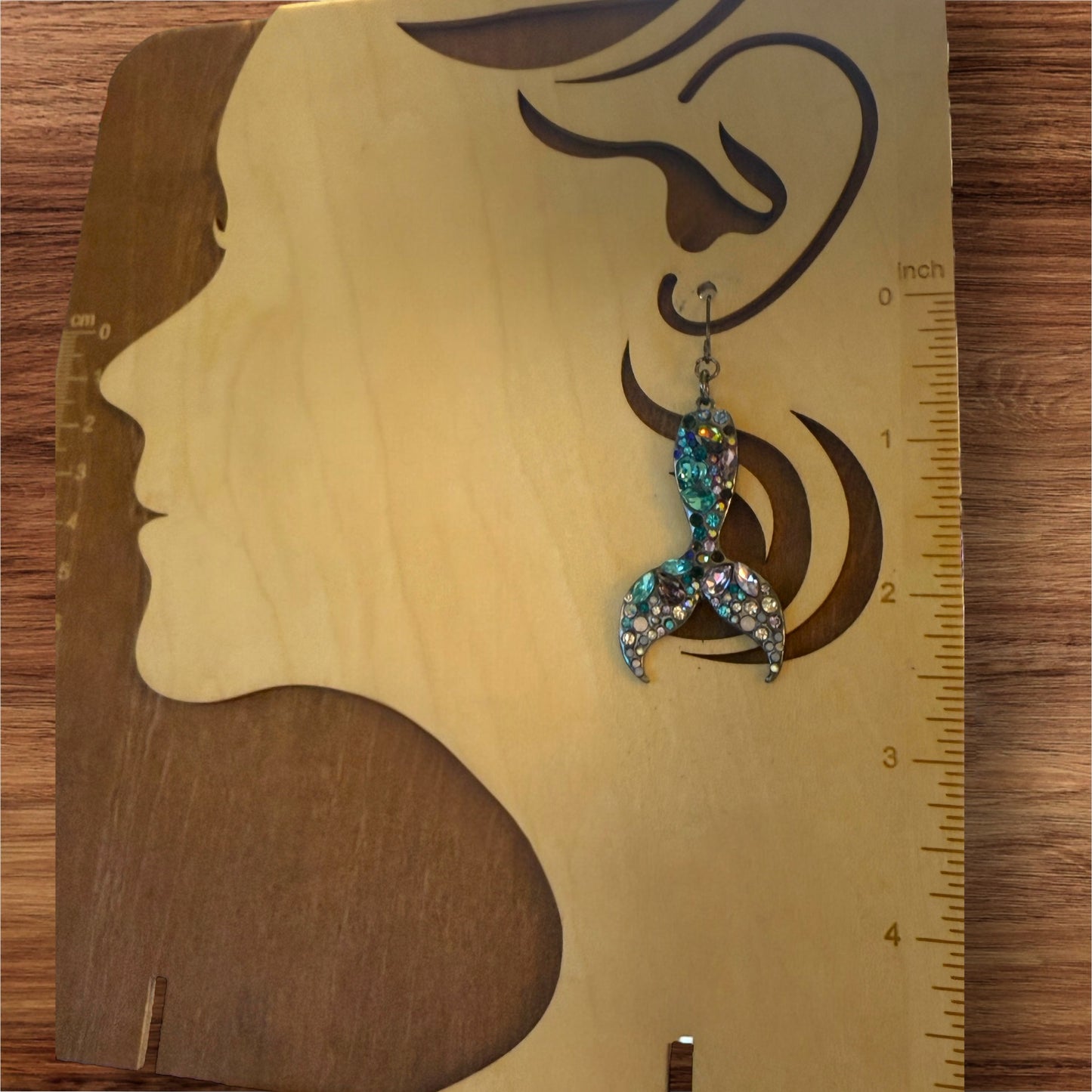 π§ββοΈ Mermaid Magic Tail Earrings β Ocean Sparkle Edition
