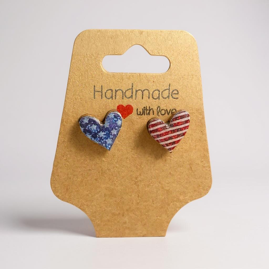 Patriotic Stud & Post Earrings ๐บ๐ธโจ