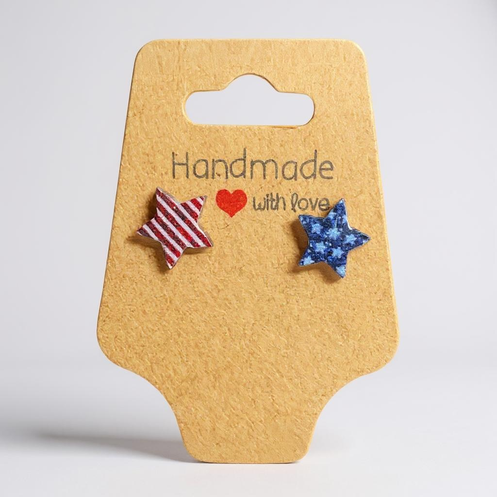 Patriotic Stud & Post Earrings ๐บ๐ธโจ