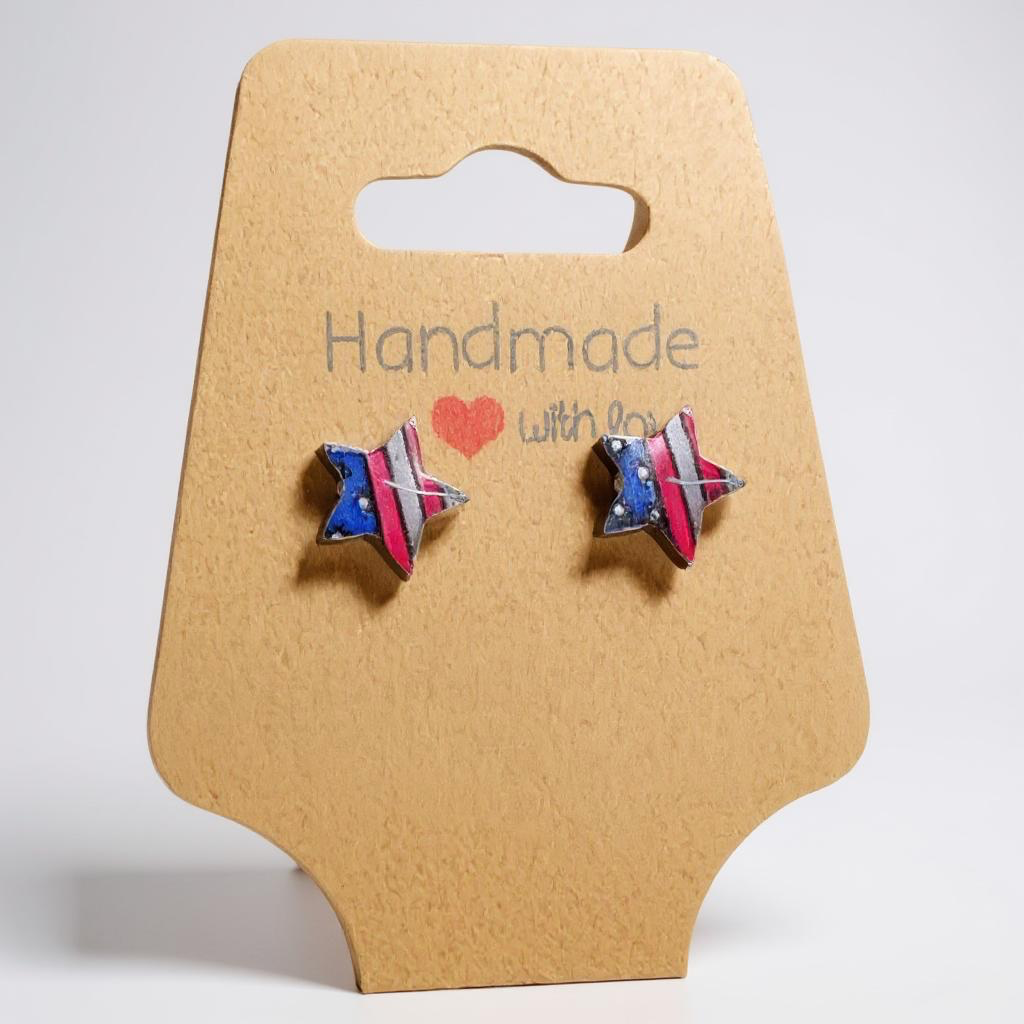 Patriotic Stud & Post Earrings ๐บ๐ธโจ