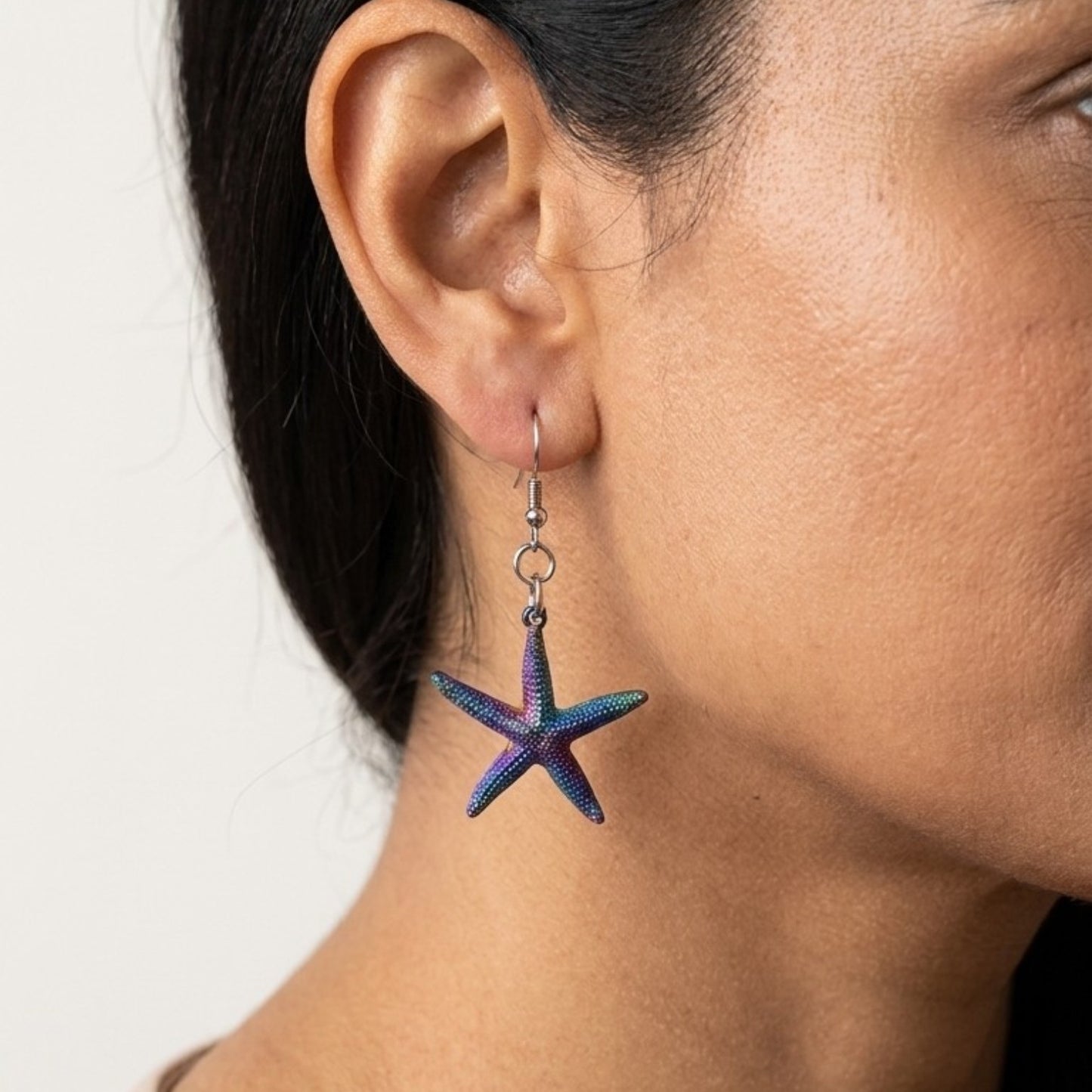 Mermaid Sparkle Starfish Earrings