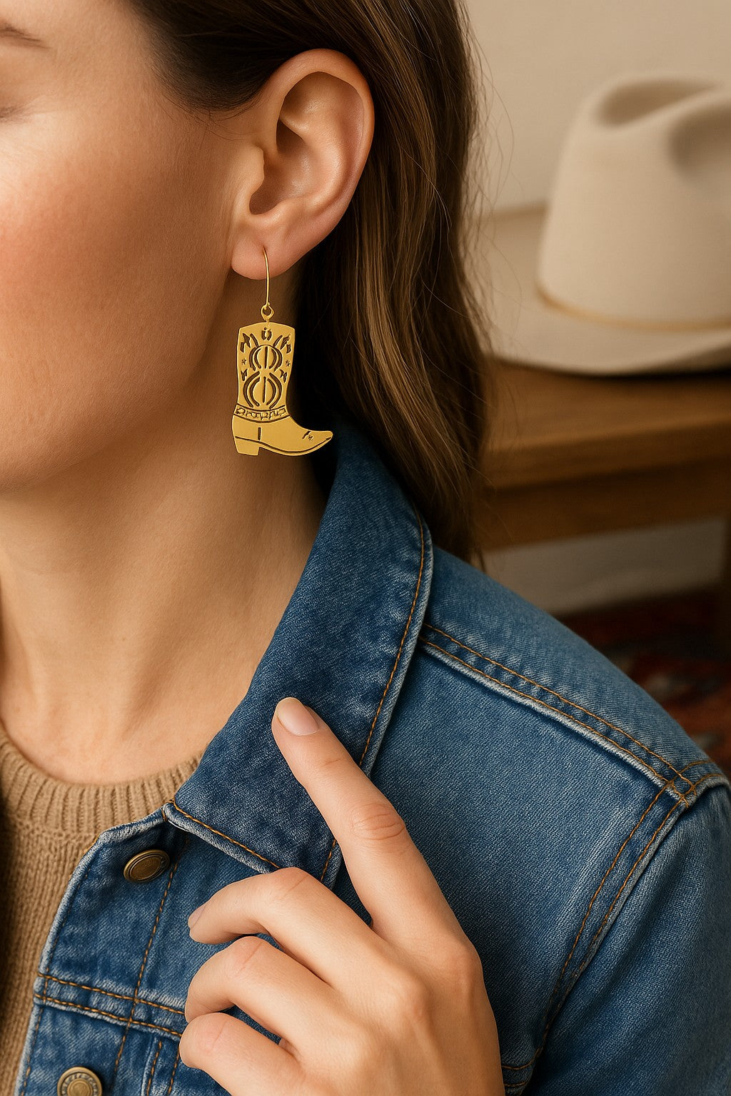 Rodeo Rebel Earrings β Western Vibes Collection