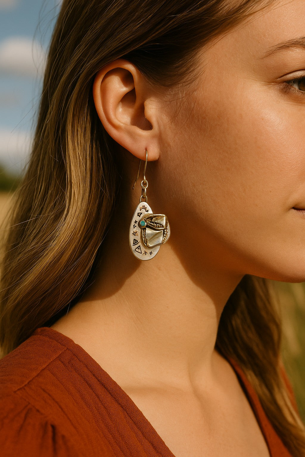 Rodeo Rebel Earrings β Western Vibes Collection