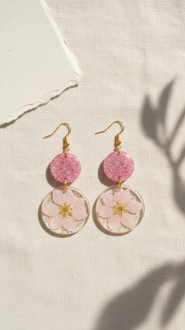 Blush Bloom Earrings