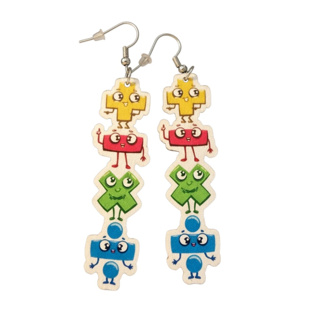Teacher - Math & Science Earrings