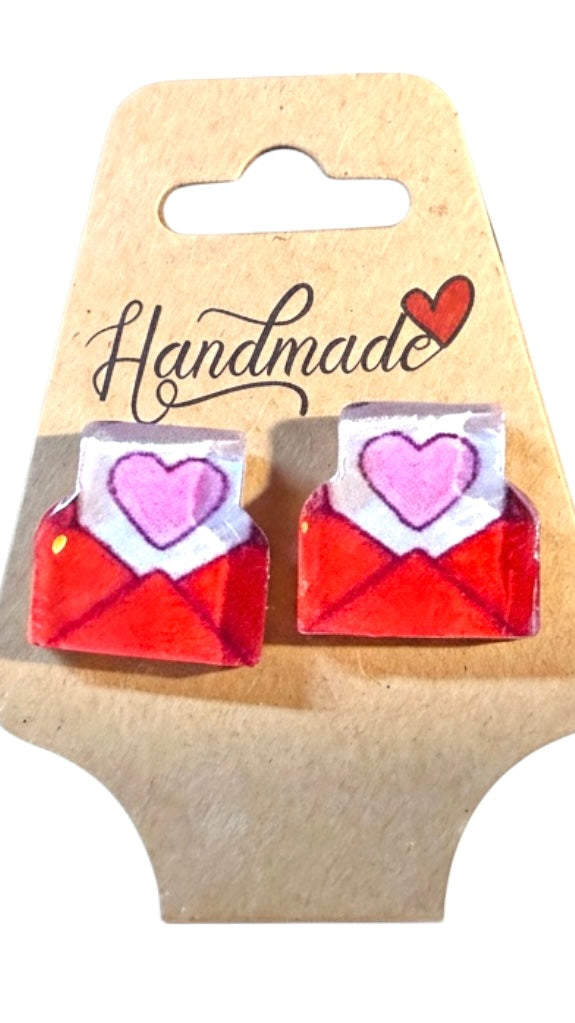 Valentine's Day Post Earrings