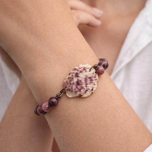 Blush Tide Shell Jewelry Set
