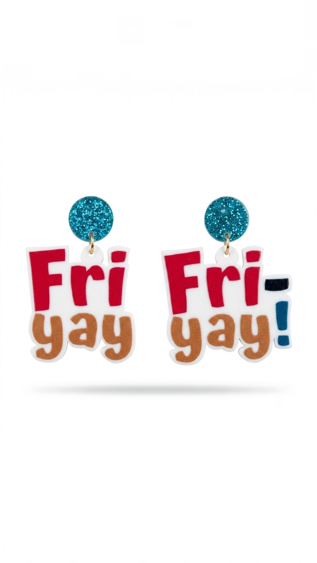Fri-Yay Teacher Earrings