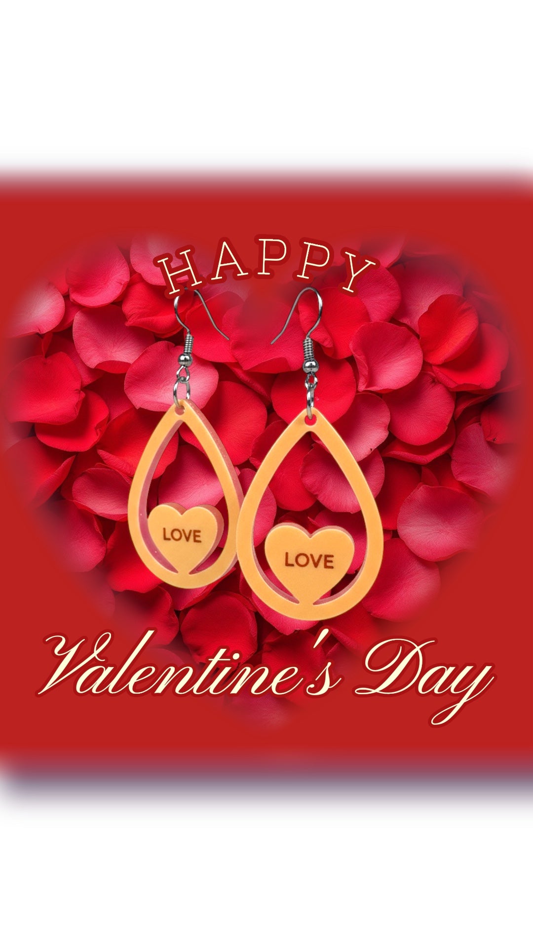Valentine Heart Earrings