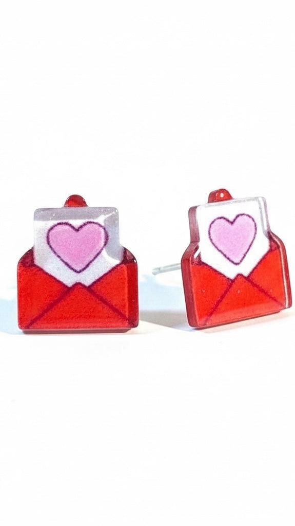 Valentine's Day Post Earrings