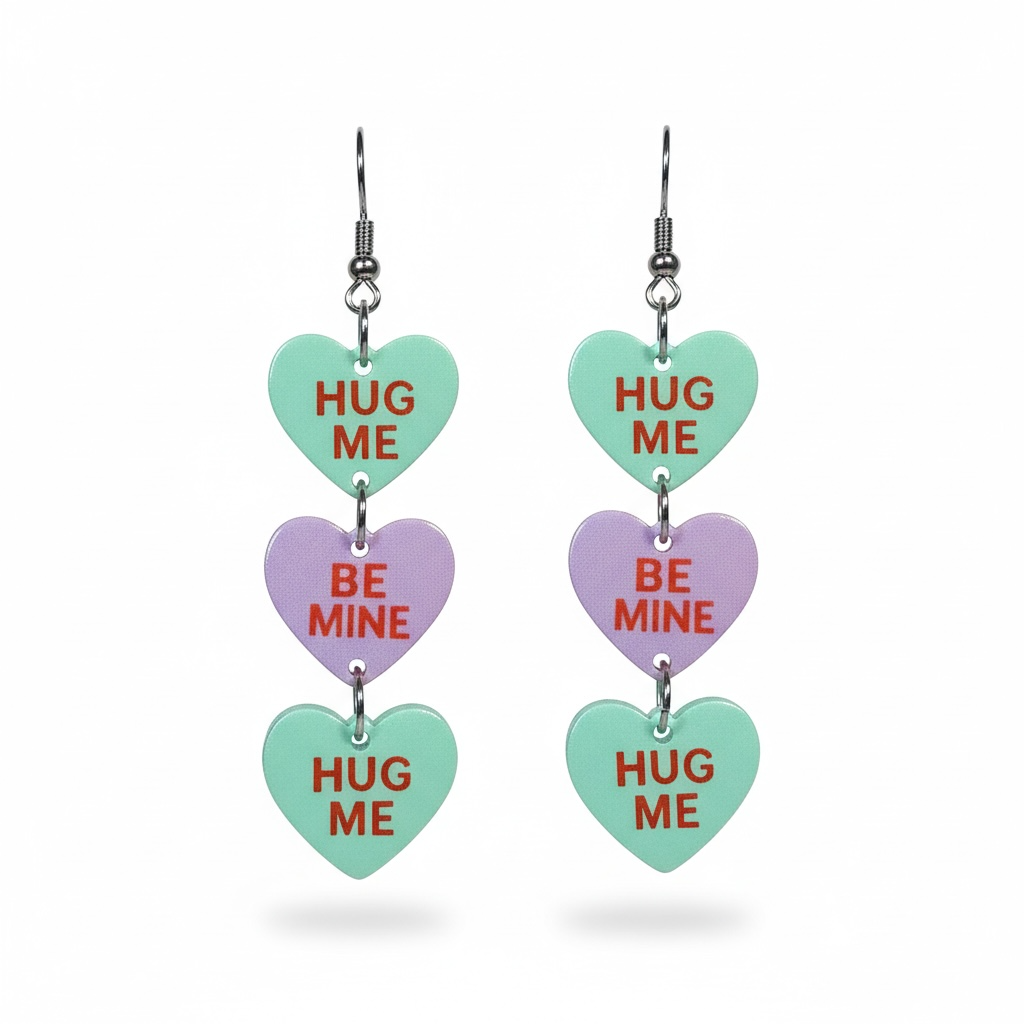 Valentine Heart Earrings
