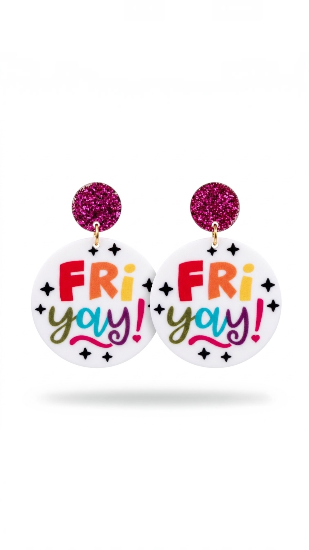 Fri-Yay Teacher Earrings