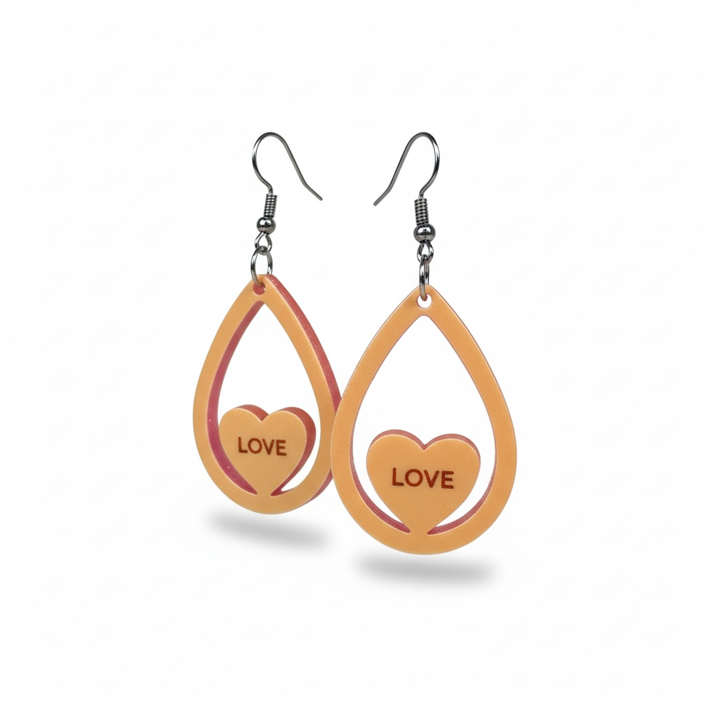Valentine Heart Earrings