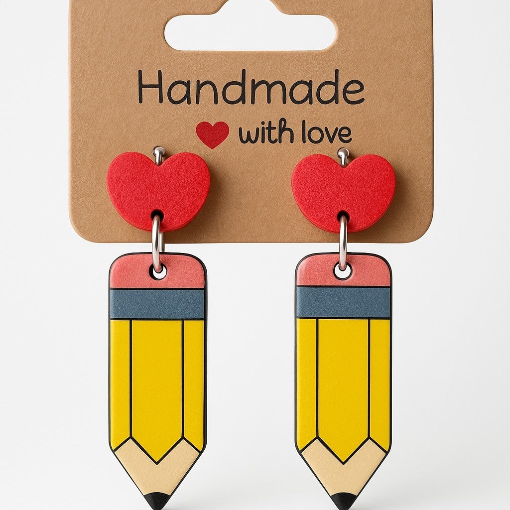 Teacher Earrings - General Designs