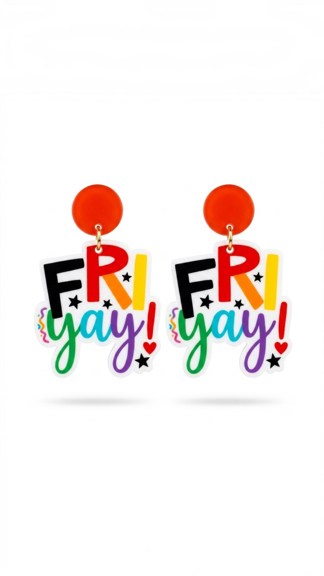 Fri-Yay Teacher Earrings