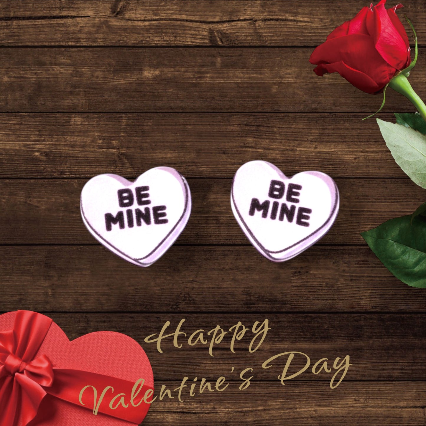 Valentine's Day Post Earrings