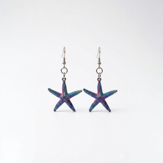Mermaid Sparkle Starfish Earrings