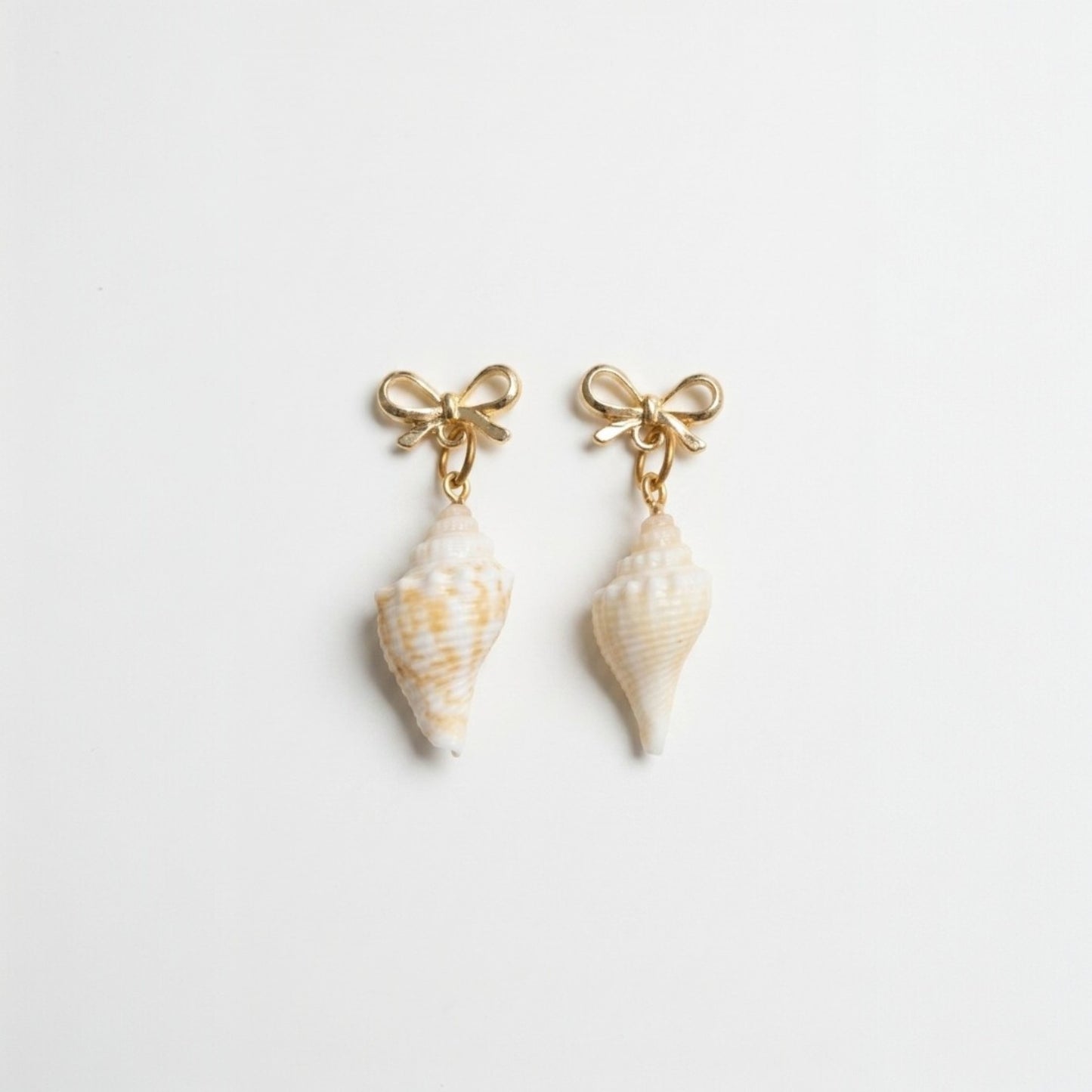 Coastal Bow Shell Earrings