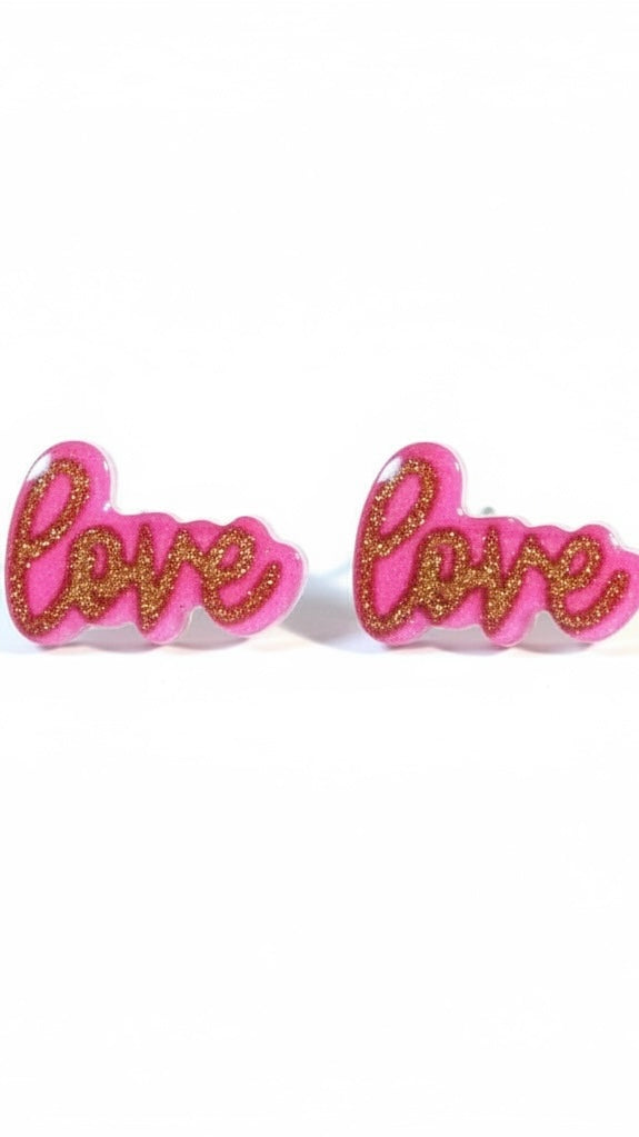 Valentine's Day Post Earrings