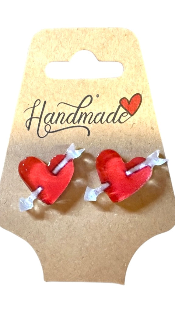 Valentine's Day Post Earrings