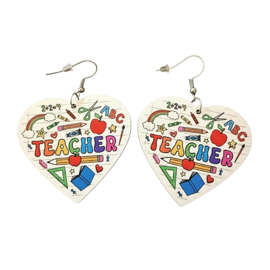 Teacher Earrings - General Designs