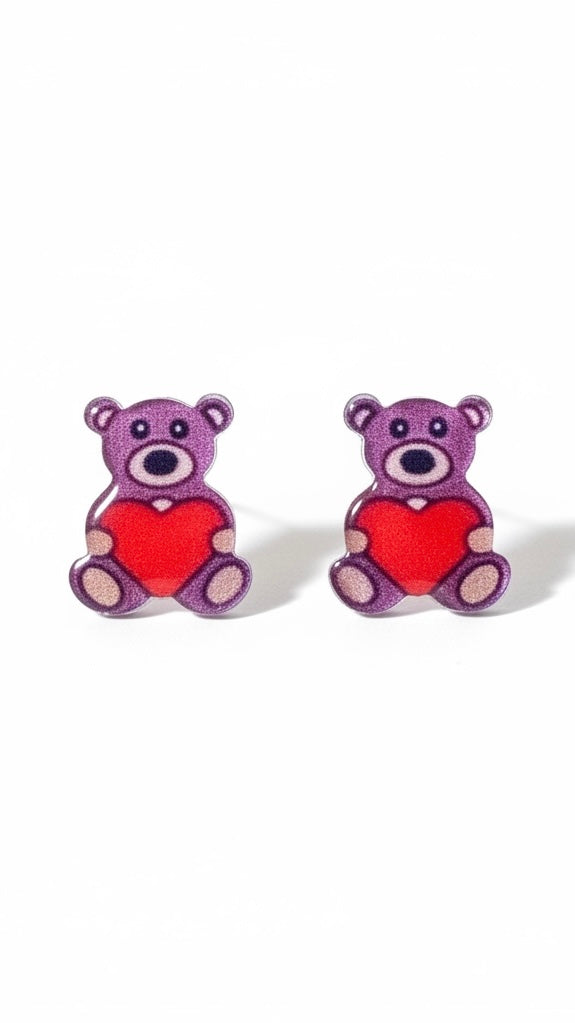 Valentine's Day Post Earrings