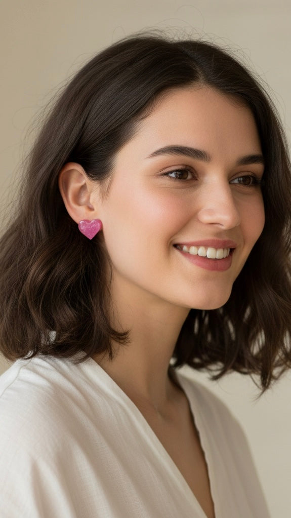 Valentine's Day Post Earrings