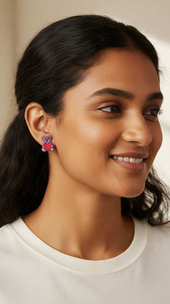 Valentine's Day Post Earrings