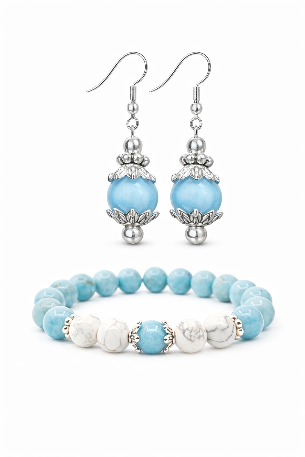 Larimar & Howlite Serenity Set