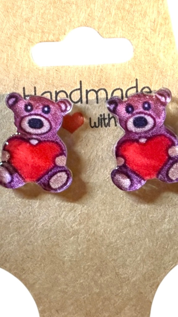 Valentine's Day Post Earrings