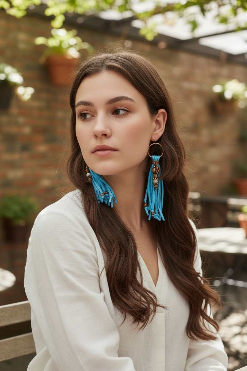 Wild Spirit Fringe Earrings