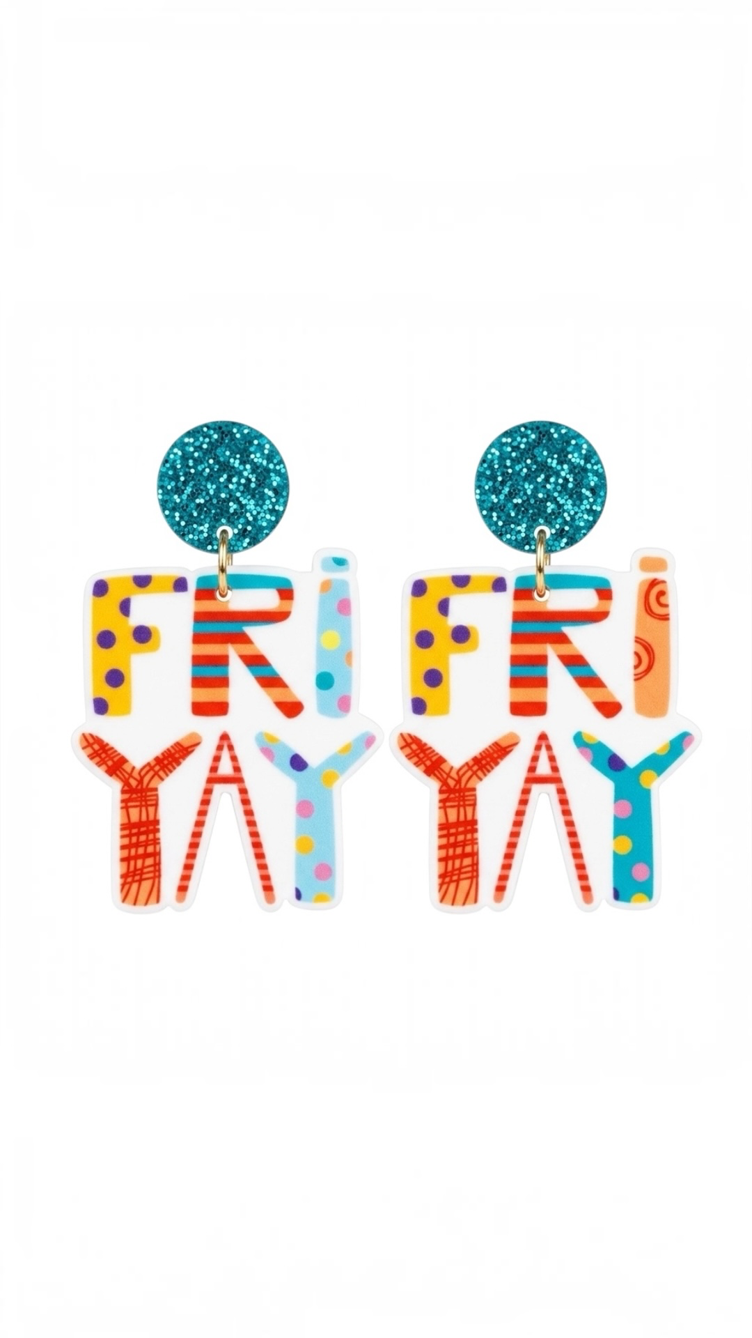 Fri-Yay Teacher Earrings