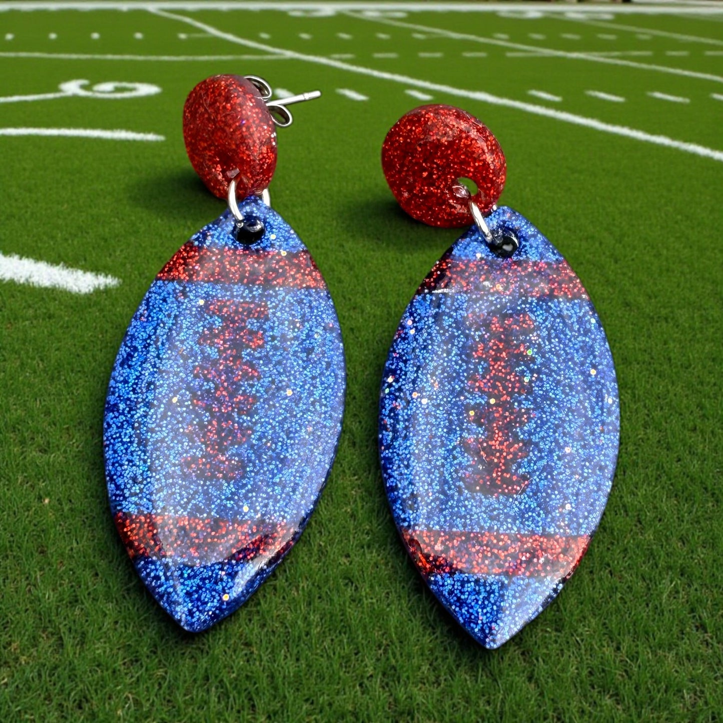 Football Spirit Earrings 🏈✨