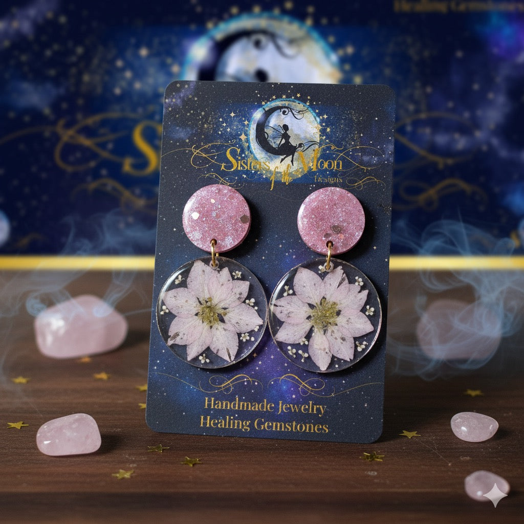🌸 Blush Bloom Earrings