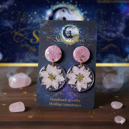 🌸 Blush Bloom Earrings